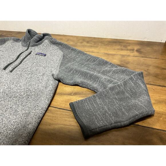 Patagonia Better Sweater Men’s Medium Gray Jacket 1/4 Zip - Picture 5 of 10